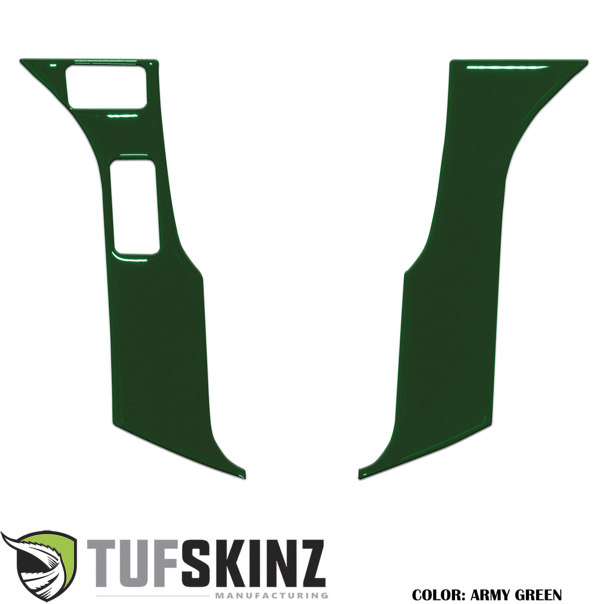 Steering Wheel Trim - 2 Buttons Accent Trim Fits 2016-2021 Toyota Tacoma 2-Buttons *OE Color - Army Green