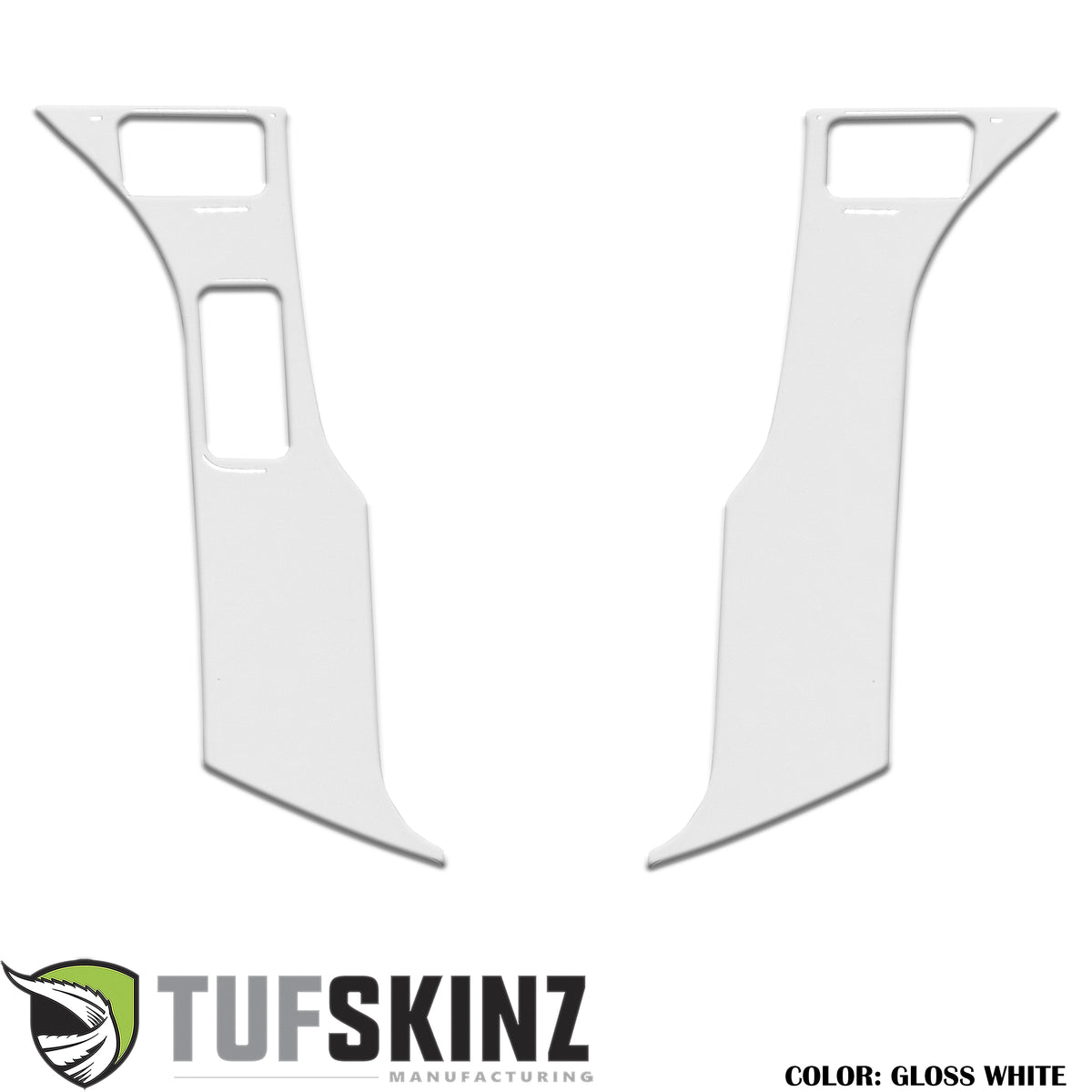 Steering Wheel Trim - 3 Buttons Accent Trim Fits 2016-2021 Toyota Tacoma,Tundra,4Runner 3-Buttons Gloss White