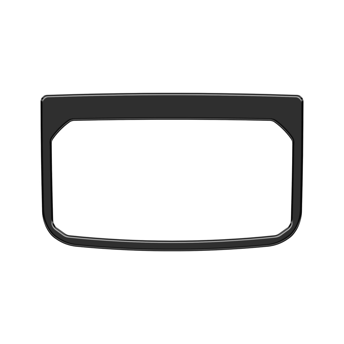 Rear Cup Holder Accent Trim Fits 2016-2021 Toyota Tacoma Gloss Black