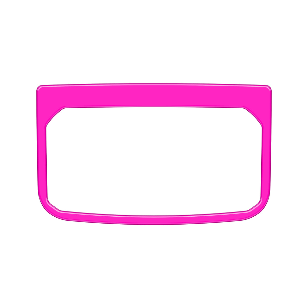Rear Cup Holder Accent Trim Fits 2016-2021 Toyota Tacoma Hot Pink