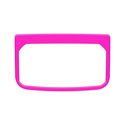 Rear Cup Holder Accent Trim Fits 2016-2021 Toyota Tacoma Hot Pink