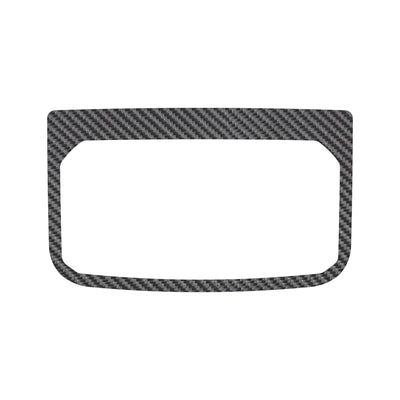 Rear Cup Holder Accent Trim Fits 2016-2021 Toyota Tacoma Real Carbon Fiber(Raw)