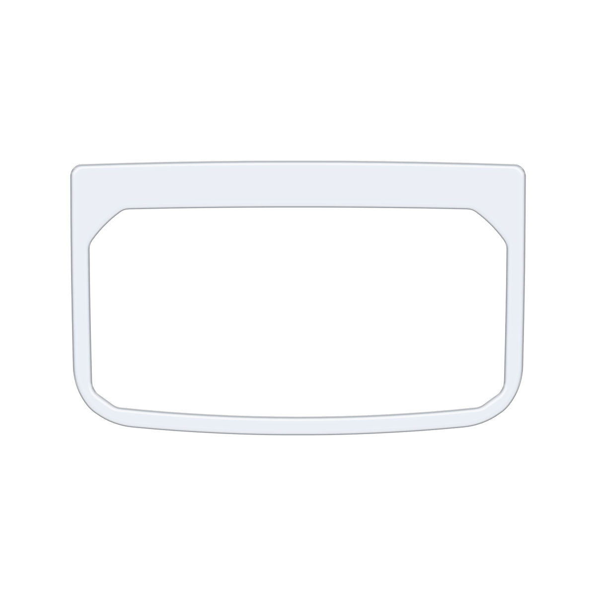 Rear Cup Holder Accent Trim Fits 2016-2021 Toyota Tacoma Gloss White