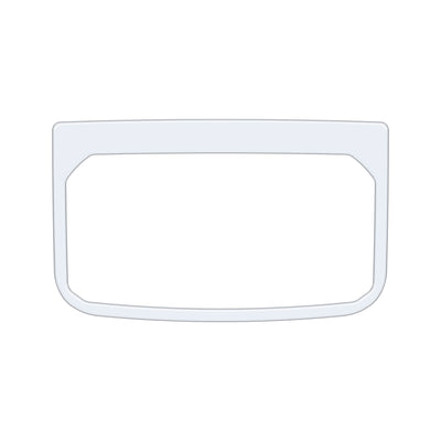 Rear Cup Holder Accent Trim Fits 2016-2021 Toyota Tacoma Gloss White