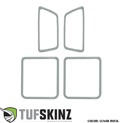 Access Cab Door Handle Surround Accent Trim Fits 2016-2021 Toyota Tacoma Access Cab *OE Color - Lunar Rock