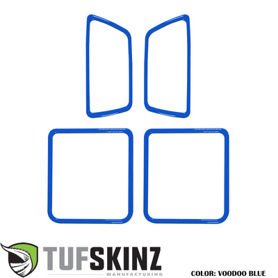 Access Cab Door Handle Surround Accent Trim Fits 2016-2021 Toyota Tacoma Access Cab *OE Color - Voodoo Blue