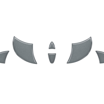 Steeering Wheel Emblem Inserts Fits 2005-2015 Toyota Tacoma *OE Color - Magnetic Gray Metallic