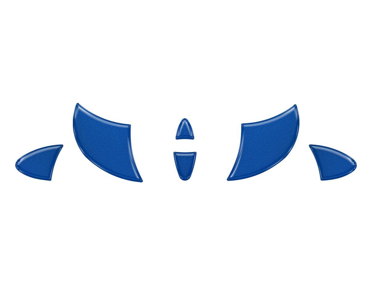 Steeering Wheel Emblem Inserts Fits 2005-2015 Toyota Tacoma *OE Color - Blazing Blue