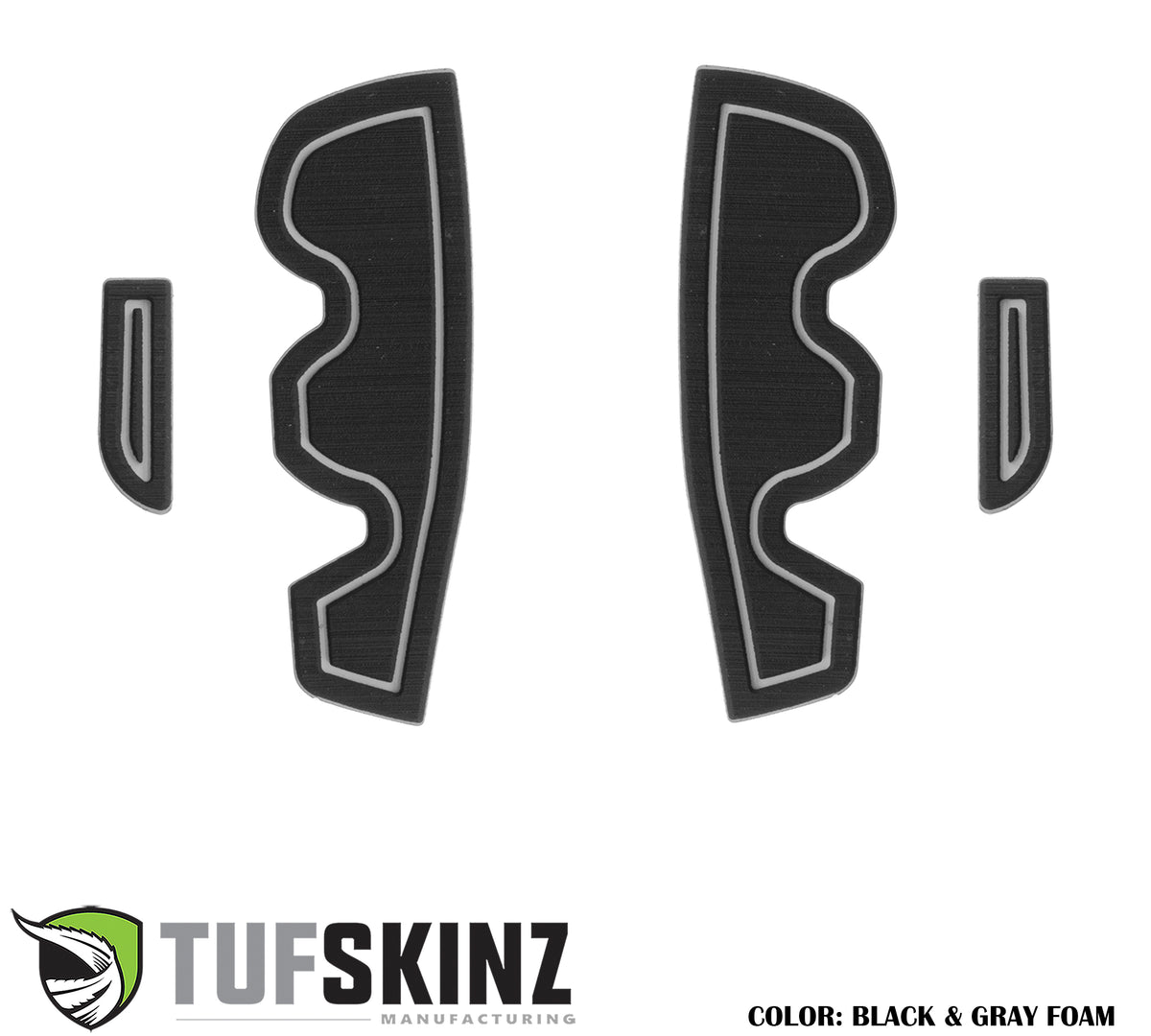 Side Door Pocket(Front Doors Only) Cup Holder inserts Fits 2016-2021 Toyota Tacoma Front Doors Only Black/Gray
