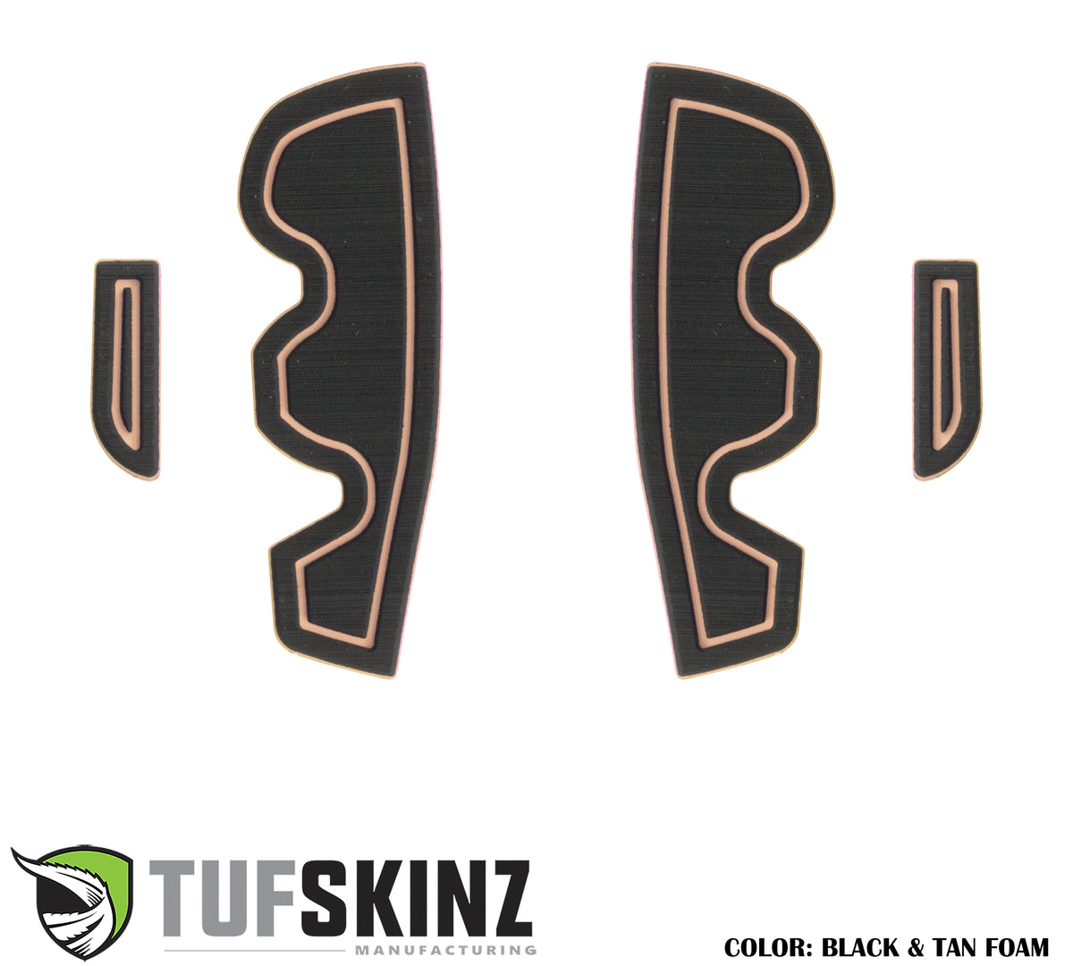 Side Door Pocket(Front Doors Only) Cup Holder inserts Fits 2016-2021 Toyota Tacoma Front Doors Only Black/Tan