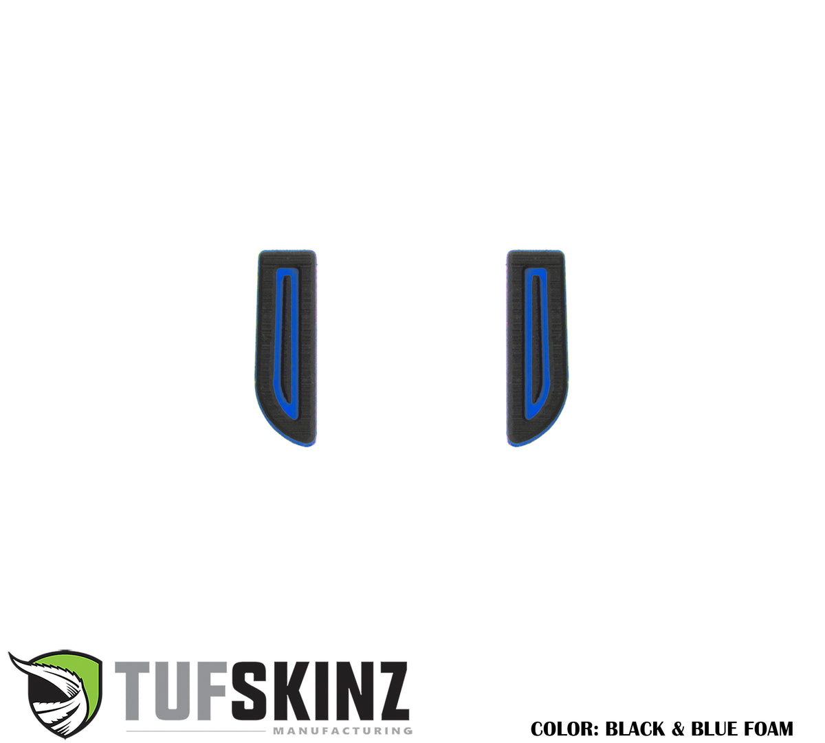 Access Cab Door Handle/Pull Foam Inserts Fits 2016-2023 Toyota Tacoma 2-Door(Single Cab/Access Cab) Black/Blue