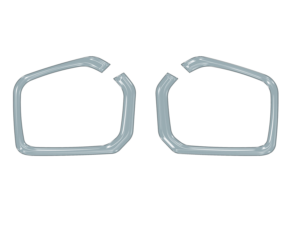 Foglight Accent Trim Fits 2016-2022 Toyota Tacoma SR, SR5, Limited *OE Color - Cement Gray
