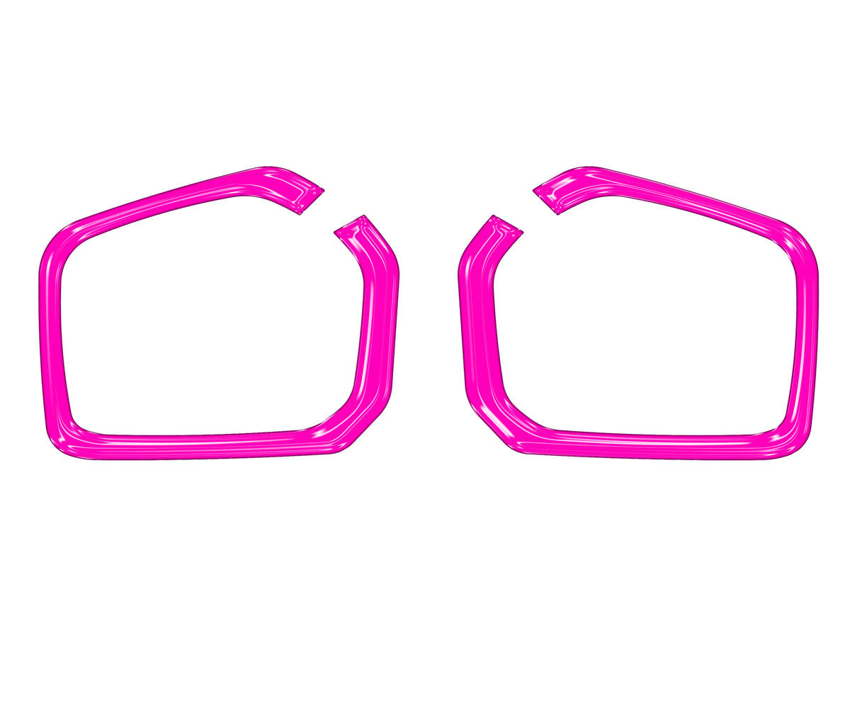 Foglight Accent Trim Fits 2016-2022 Toyota Tacoma SR, SR5, Limited Hot Pink