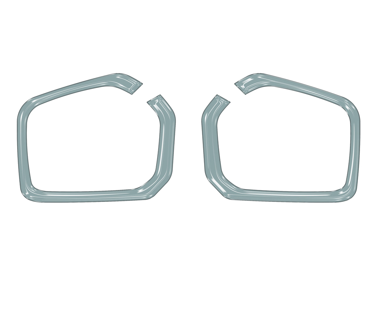 Foglight Accent Trim Fits 2016-2022 Toyota Tacoma SR, SR5, Limited *OE Color - Lunar Rock