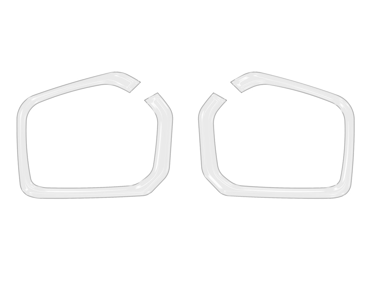 Foglight Accent Trim Fits 2016-2022 Toyota Tacoma SR, SR5, Limited Gloss White