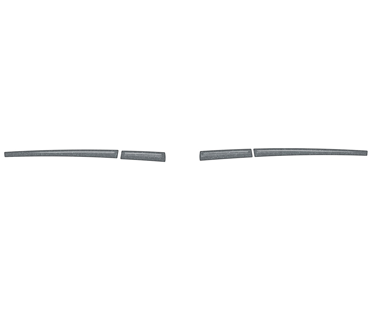 Mirror w/o Blinker Accent Trim Fits 2016-2023 Toyota Tacoma Without Blinkers *OE Color - Magnetic Gray Metallic