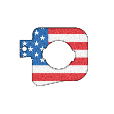 Gas Cap Holder (Long Bed Only) Fits 2005-2015 Toyota Tacoma 2nd Gen (2005-2015) Long Bed American Flag