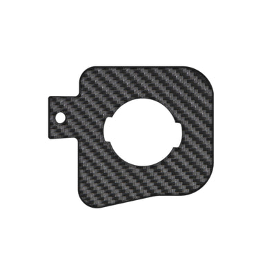 Gas Cap Holder (Long Bed Only) Fits 2005-2015 Toyota Tacoma 2nd Gen (2005-2015) Long Bed Real Carbon Fiber(Raw)