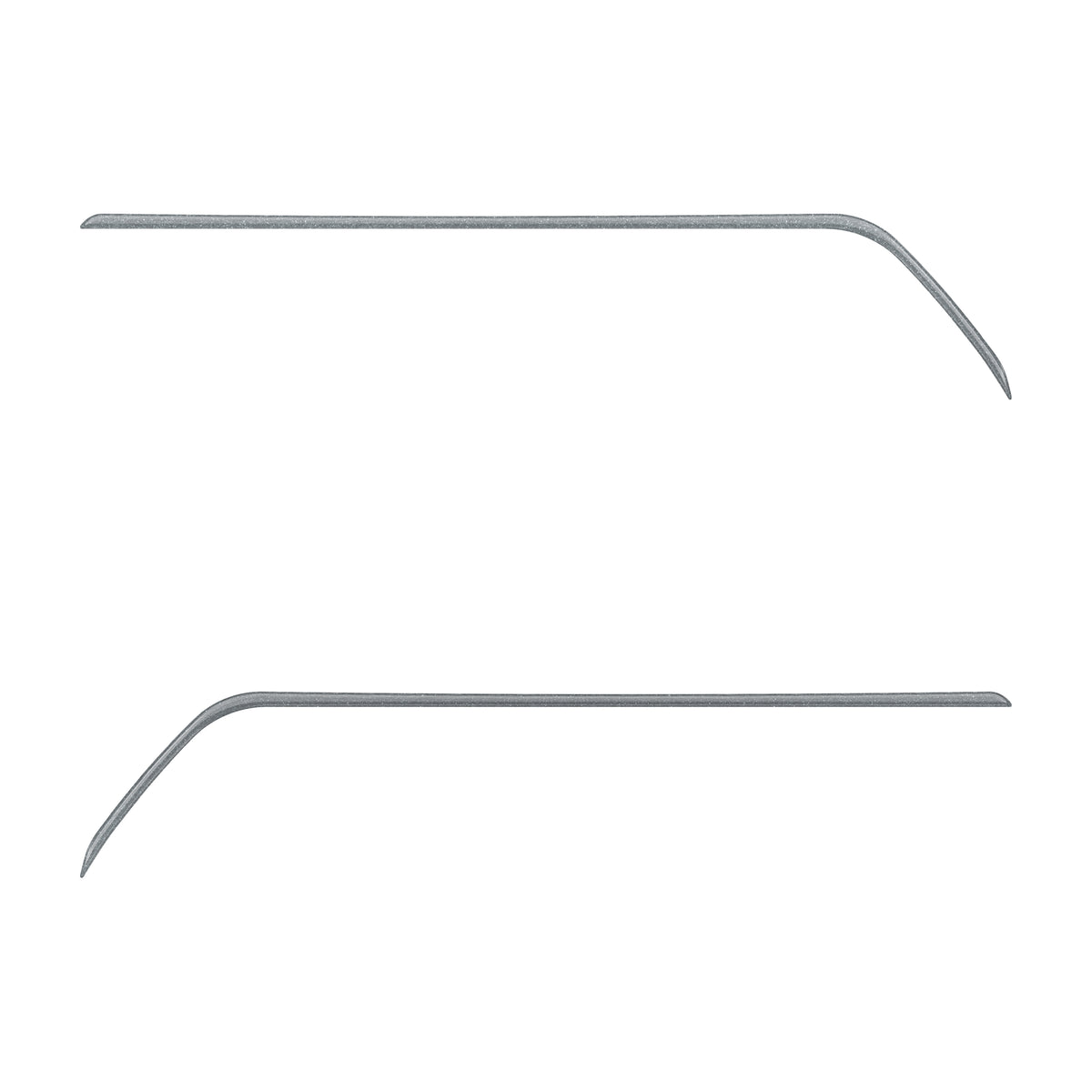 Rear Door Switch Side Panel Inserts Fits 2016-2023 Toyota Tacoma *OE Color - Magnetic Gray Metallic