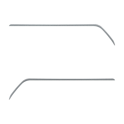 Rear Door Switch Side Panel Inserts Fits 2016-2023 Toyota Tacoma *OE Color - Magnetic Gray Metallic