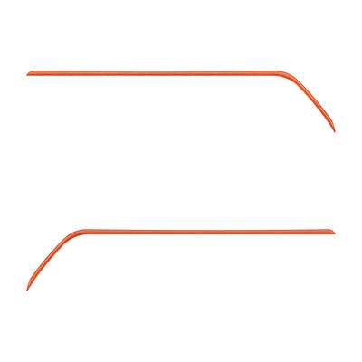 Rear Door Switch Side Panel Inserts Fits 2016-2023 Toyota Tacoma Inferno (Similar to EXTERIOR Inferno Orange)