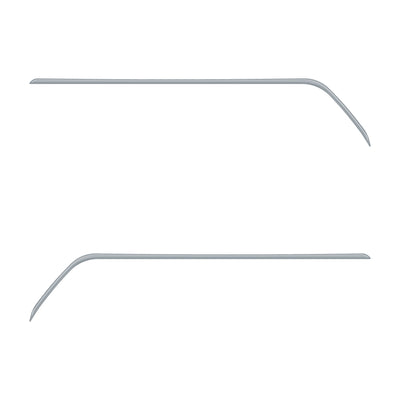 Rear Door Switch Side Panel Inserts Fits 2016-2023 Toyota Tacoma *OE Color - Cement Gray