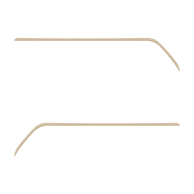 Rear Door Switch Side Panel Inserts Fits 2016-2023 Toyota Tacoma *OE Color - Quicksand Tan