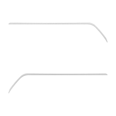 Rear Door Switch Side Panel Inserts Fits 2016-2023 Toyota Tacoma *OE Color - Silver Sky Metallic