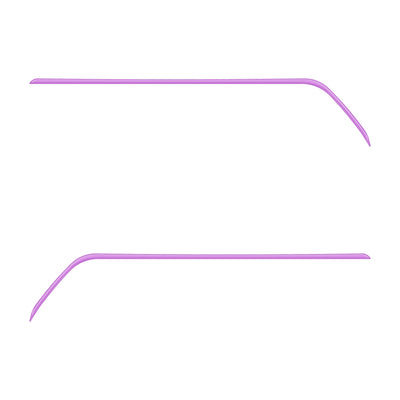 Rear Door Switch Side Panel Inserts Fits 2016-2023 Toyota Tacoma Lavender Purple