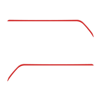 Rear Door Switch Side Panel Inserts Fits 2016-2023 Toyota Tacoma *OE Color - Gloss TRD Red