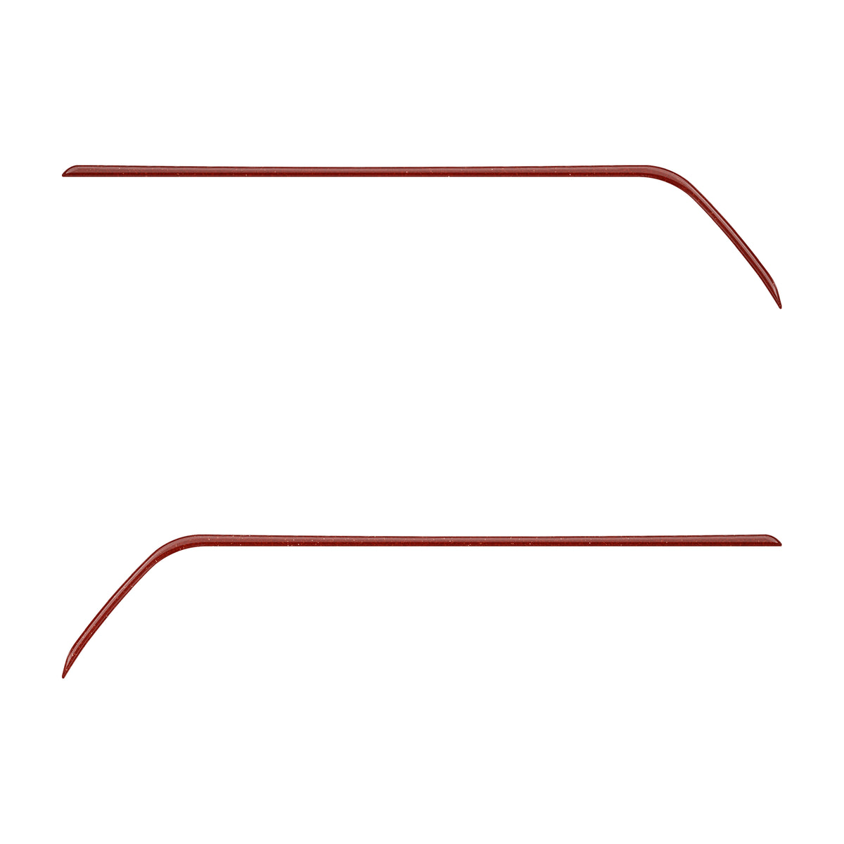 Rear Door Switch Side Panel Inserts Fits 2016-2023 Toyota Tacoma Ruby Red