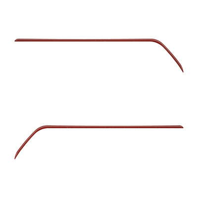 Rear Door Switch Side Panel Inserts Fits 2016-2023 Toyota Tacoma Ruby Red