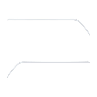 Rear Door Switch Side Panel Inserts Fits 2016-2023 Toyota Tacoma Gloss White