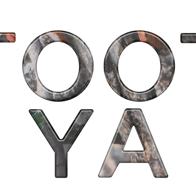 Tailgate Handle Letter Overlays Fits 2016-2023 Toyota Tacoma Camouflage