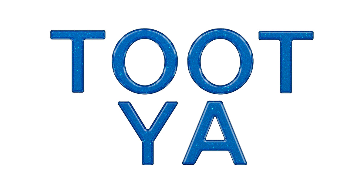 Tailgate Handle Letter Overlays Fits 2016-2023 Toyota Tacoma *OE Color - Blazing blue