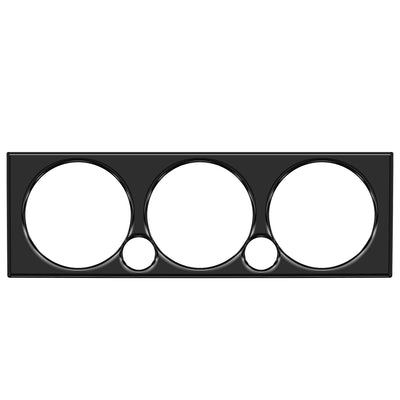 Climate Control Accent Trim Fits 2005-2015 Toyota Tacoma Gloss Black