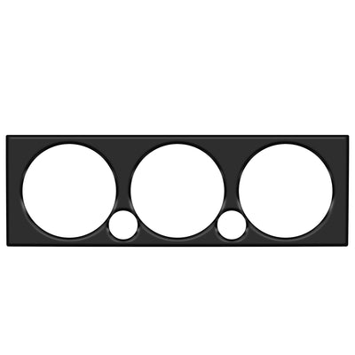 Climate Control Accent Trim Fits 2005-2015 Toyota Tacoma Matte Black