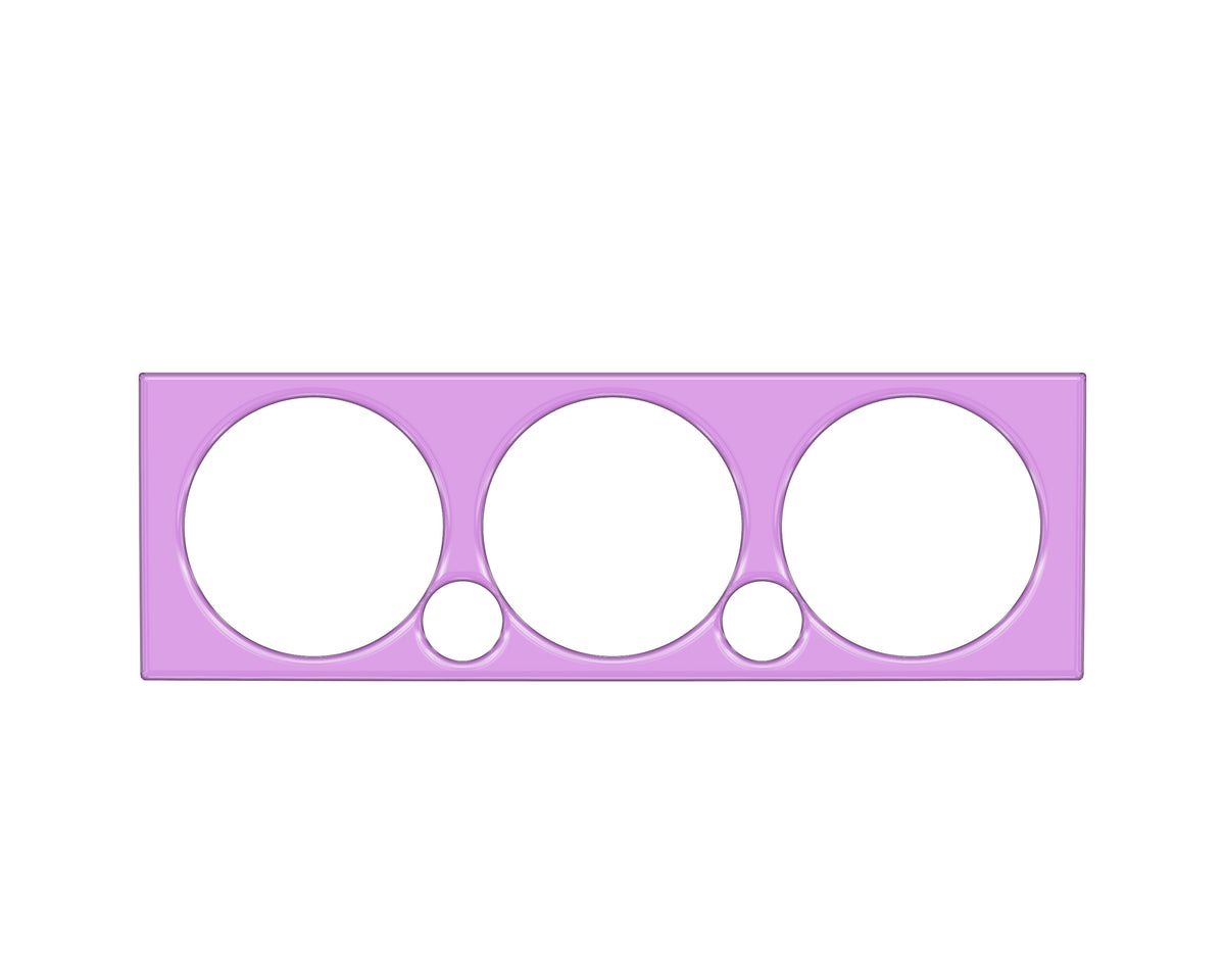 Climate Control Accent Trim Fits 2005-2015 Toyota Tacoma Lavender Purple