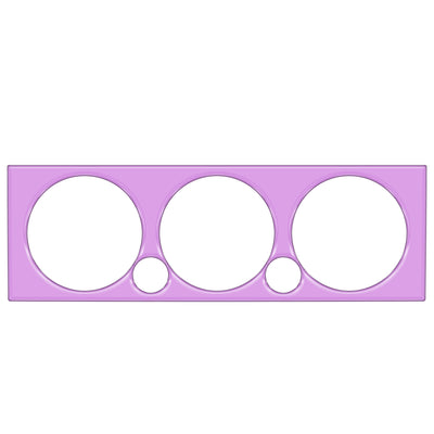 Climate Control Accent Trim Fits 2005-2015 Toyota Tacoma Lavender Purple