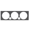 Climate Control Accent Trim Fits 2005-2015 Toyota Tacoma Real Carbon Fiber(Raw)