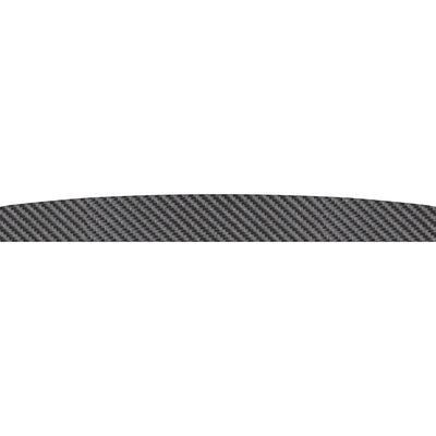 Inner Hood Scoop Accent Trim Fits 2005-2010 Toyota Tacoma Real Carbon Fiber(Raw)