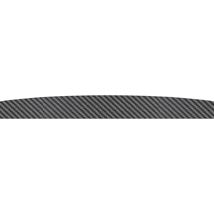 Inner Hood Scoop Accent Trim Fits 2005-2010 Toyota Tacoma Real Carbon Fiber(Raw)