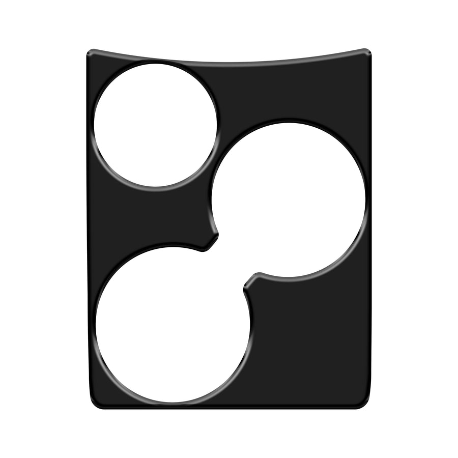 Center Console Accent Trim Fits 2005-2015 Toyota Tacoma Manual Shifter Matte Black