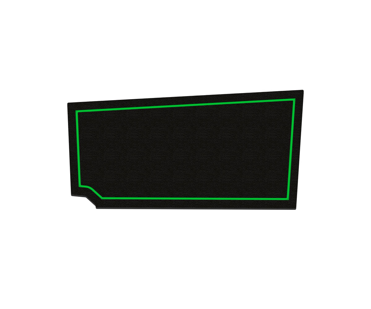 Glove Box Foam Inserts Fits 2016-2022 Toyota Tacoma Black/Green