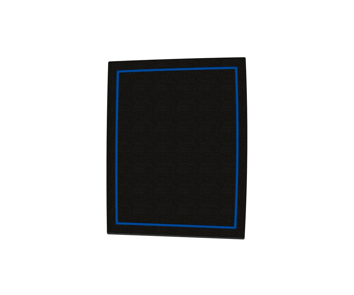 Center Storage Compartment Foam Inserts Fits 2016-2022 Toyota Tacoma Black/Blue