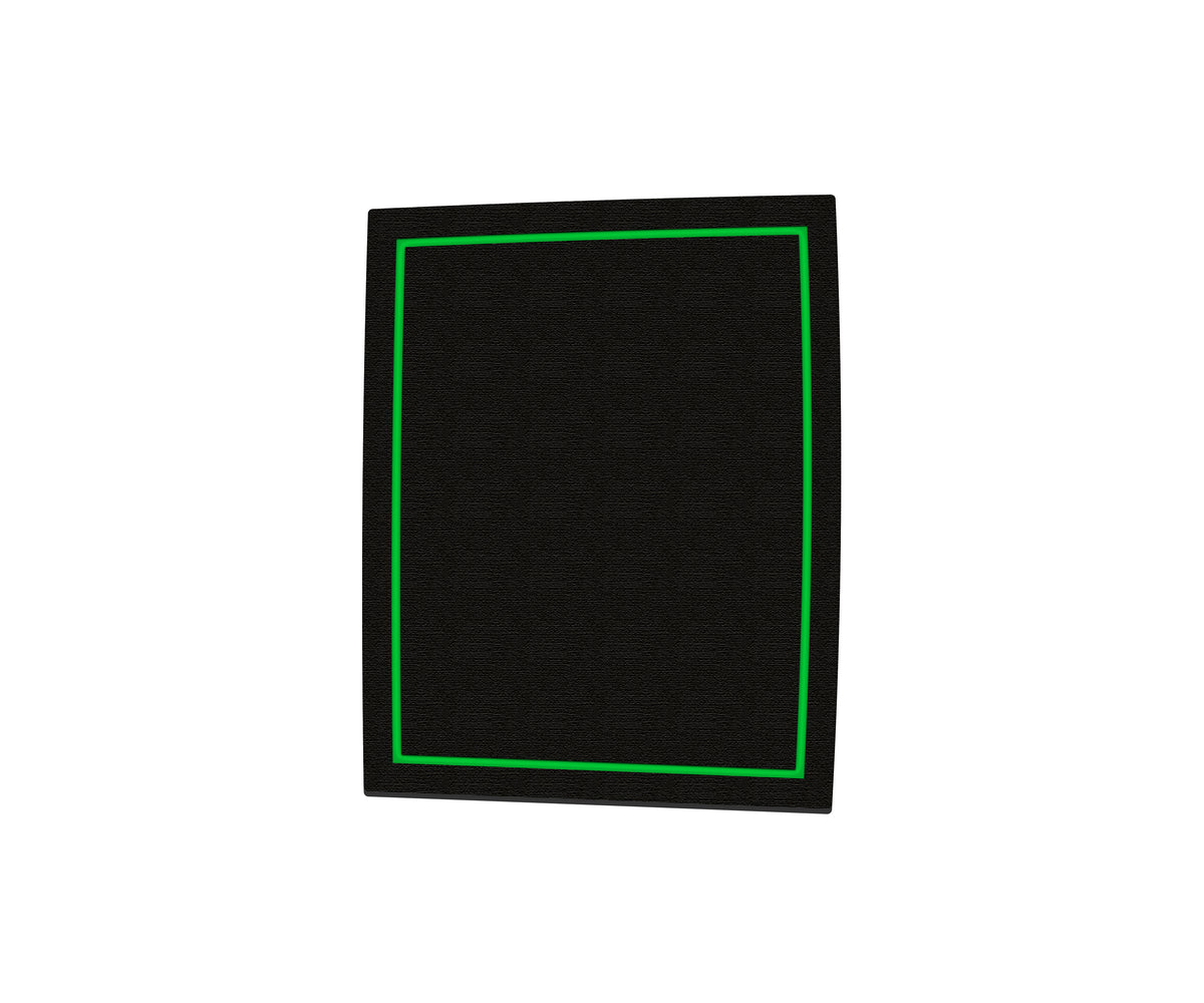 Center Storage Compartment Foam Inserts Fits 2016-2022 Toyota Tacoma Black/Green