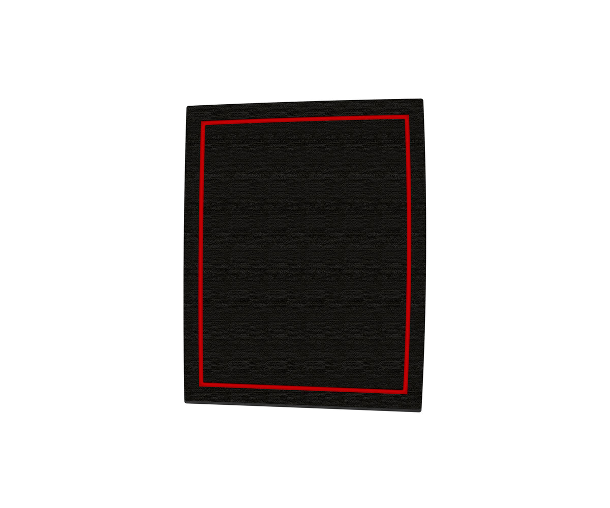 Center Storage Compartment Foam Inserts Fits 2016-2022 Toyota Tacoma Black/Red