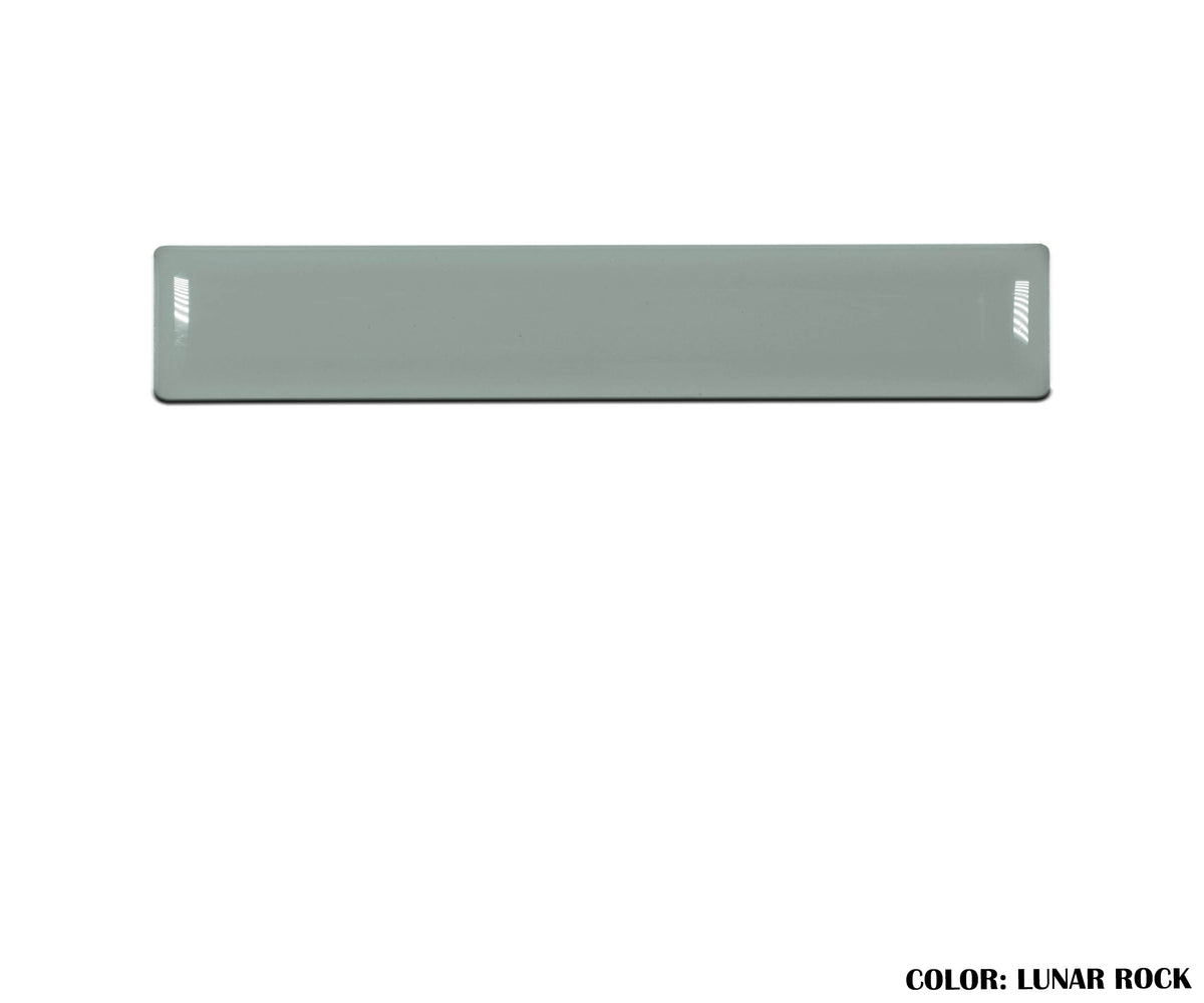 Center Console Badge/Custom Text Accent Trim Fits 2014-2021 Toyota Tundra *OE Color - Lunar Rock