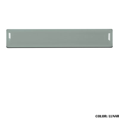 Center Console Badge/Custom Text Accent Trim Fits 2014-2021 Toyota Tundra *OE Color - Lunar Rock