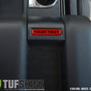 Center Console Badge/Custom Text Accent Trim Fits 2014-2021 Toyota Tundra *OE Color - Matte TRD Red